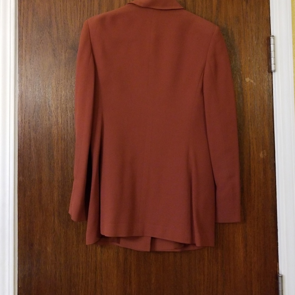 BAGUTTA GUC Jacket Persimmon Crepe sz 4 - Picture 6 of 7